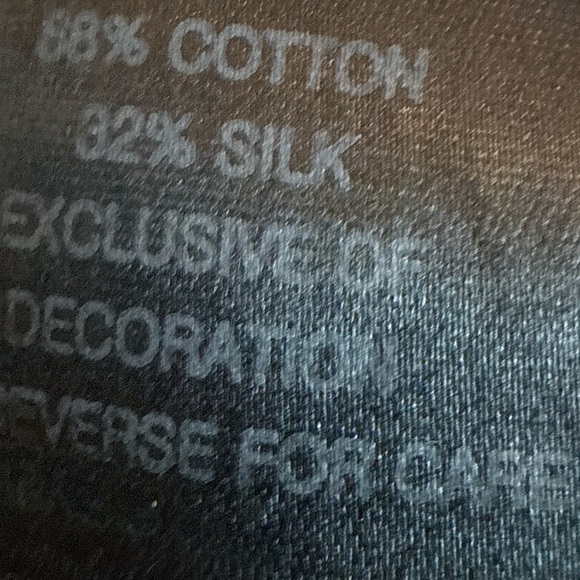 Patterson J. Kincaid Originals White Eyelet Skirt Red Embroidered Hem Size M - Picture 5 of 6